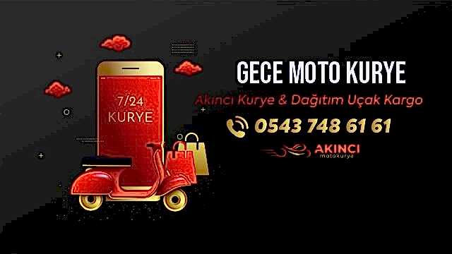 Gece Moto Kurye Lojistikleri
