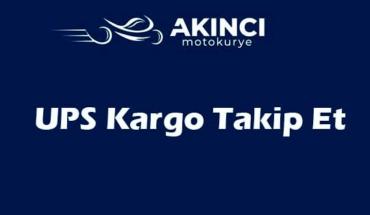 UPS Kargo Takip Et