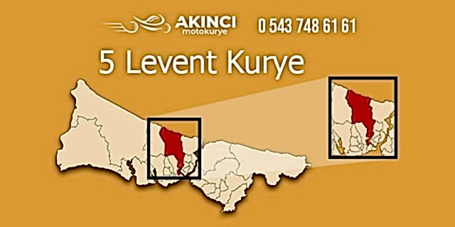 5 Levent Moto Kurye